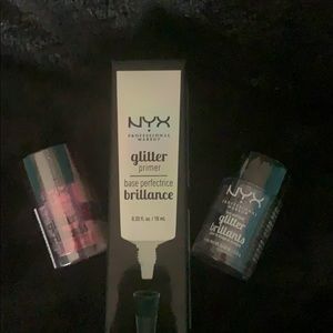 NYX glitter primer with glitter